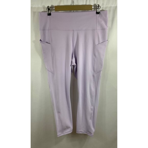 FABLETICS Oasis High-Waisted Capri Hazy Iris SZ 1X - Picture 1 of 6